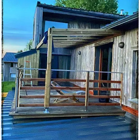 Beautiful Wooden House With Sauna 2 From Paris Saint-Nicolas-des-Laitiers